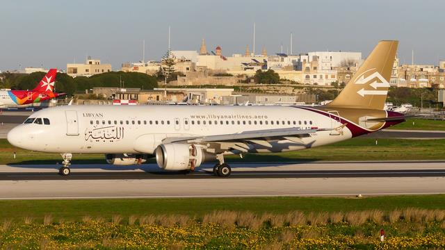 5A-LAP:Airbus A320-200:Libyan Airlines